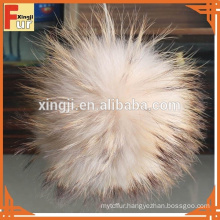 Real Raccoon Fur Pom Poms ball